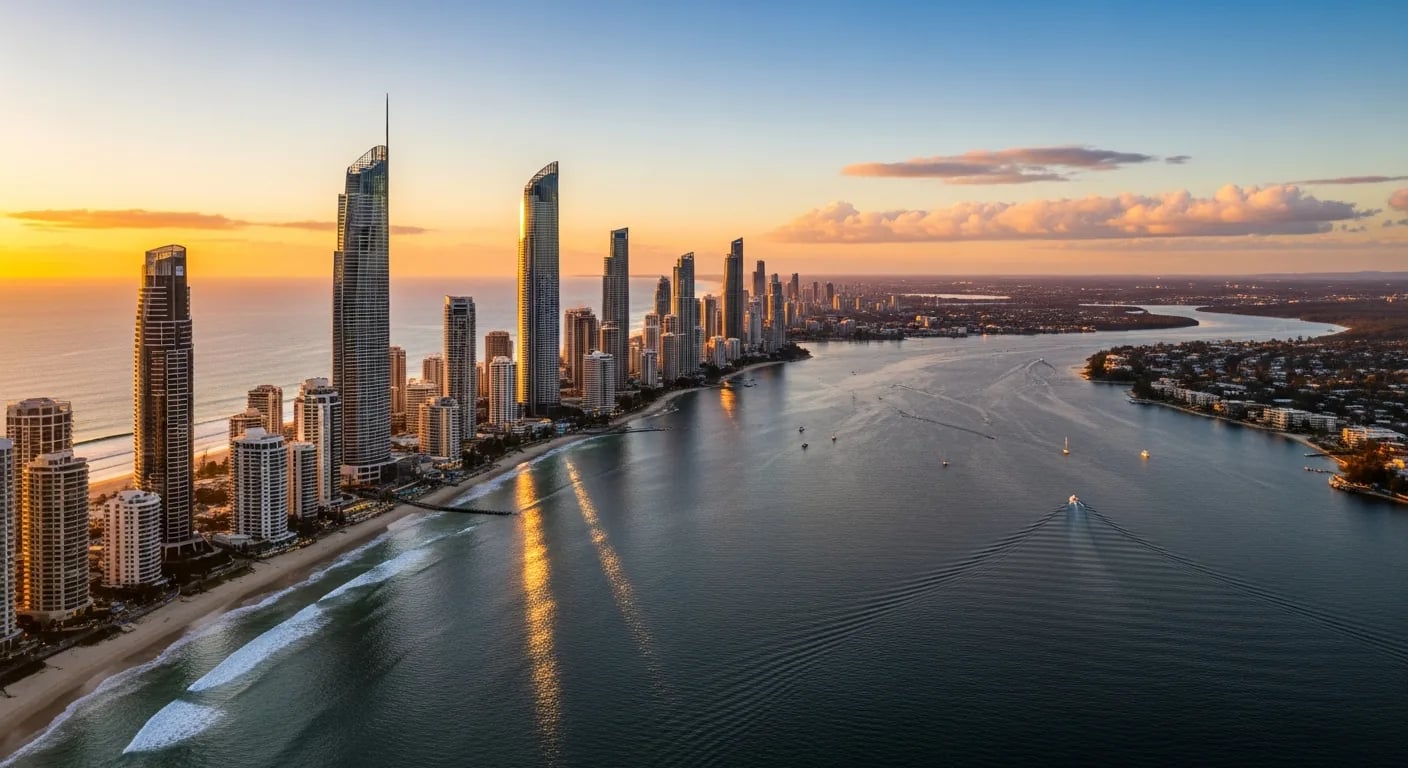 Gold Coast skyline — AI Marketing Agency